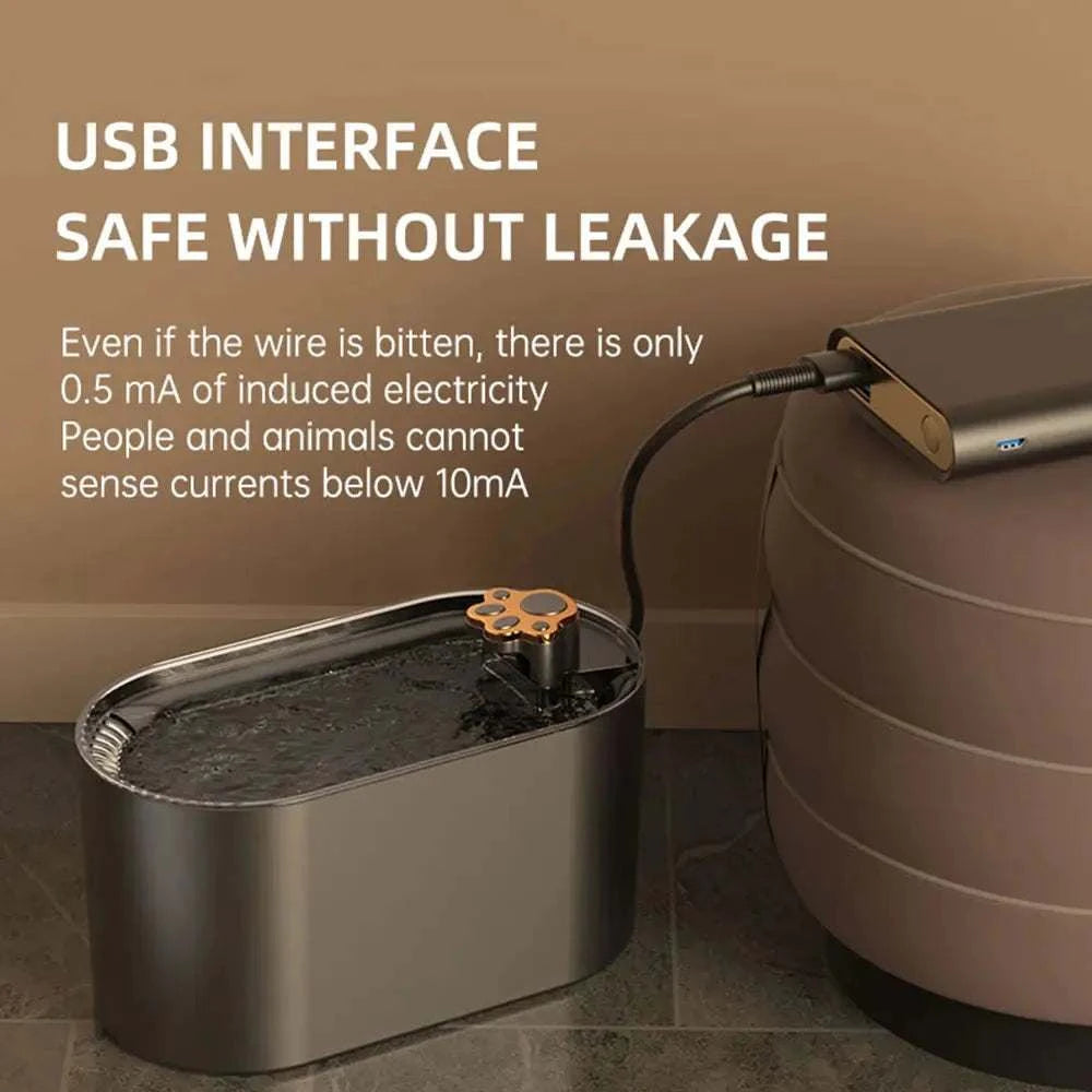 Cat water fountain Automatic LED Pet Water DispenserPetsCat water fountainPaws And PensAn Automatic LED Pet Water Dispenser is a modern water fountain designed to keep your pet hydrated with ease and convenience. Cat water fountain

Automatic Water FloPaws And Pens