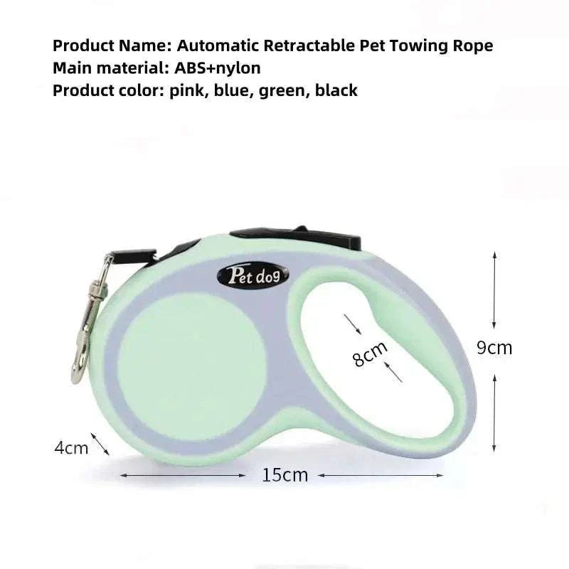 Retractable dog leash