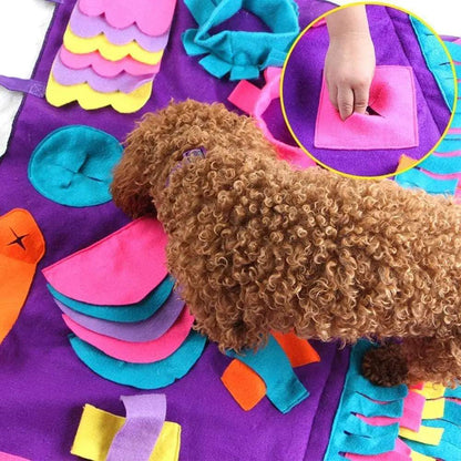 Pet Snuffle MatnullPaws And PensWhy Every Pet Needs a Pet Snuffle Mat
Make your dog's mealtime interesting and exciting with the Dog Snuffle Mat. The mat is specially designed with loads of differePaws And Pens