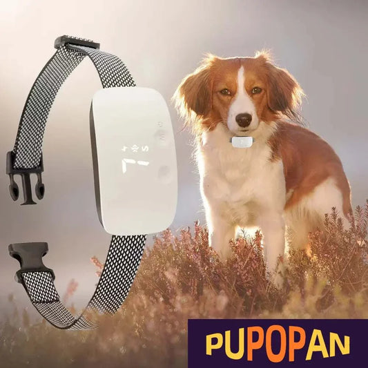 Smart Dog Bark Collar with 3 training modes and waterproof design for small to large dogs