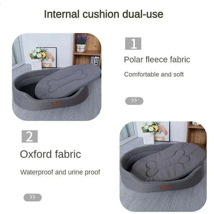 Waterproof and Anti-Mite Pet Sofa BednullPaws And PensWhy Choose a Waterproof Pet Sofa Bed?
Give your furry friend the comfort and security they deserve with the Waterproof and Anti-Mite Pet Sofa Bed. Designed with theiPaws And Pens